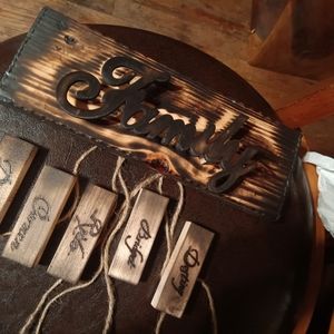 Custom family wall art